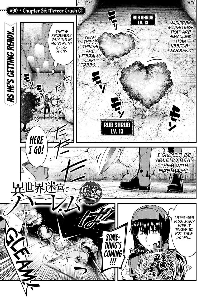 Isekai Meikyuu De Harem O Chapter 90 Page 2