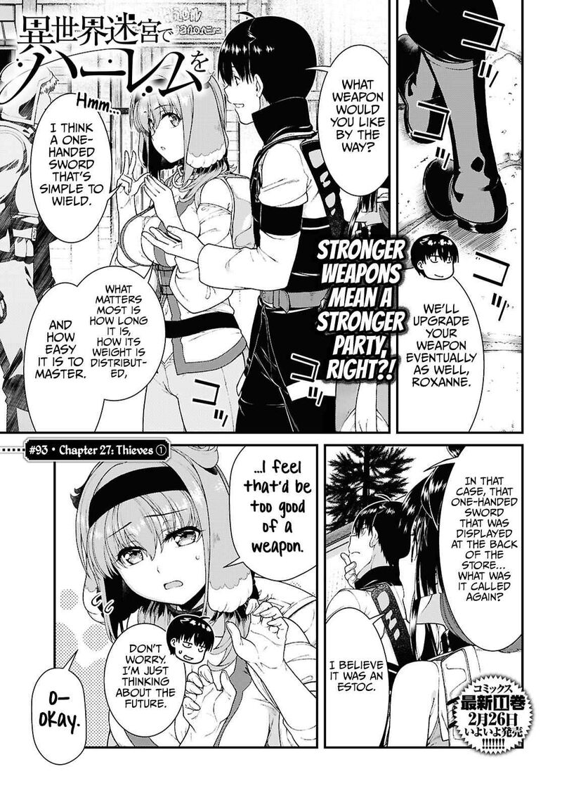 Isekai Meikyuu De Harem O Chapter 93 Page 2