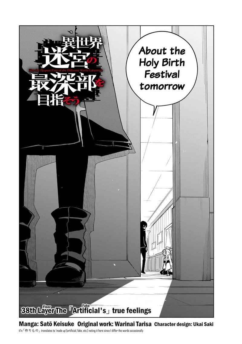Isekai Meikyuu No Saishinbu O Mezasou Chapter 38 Page 3