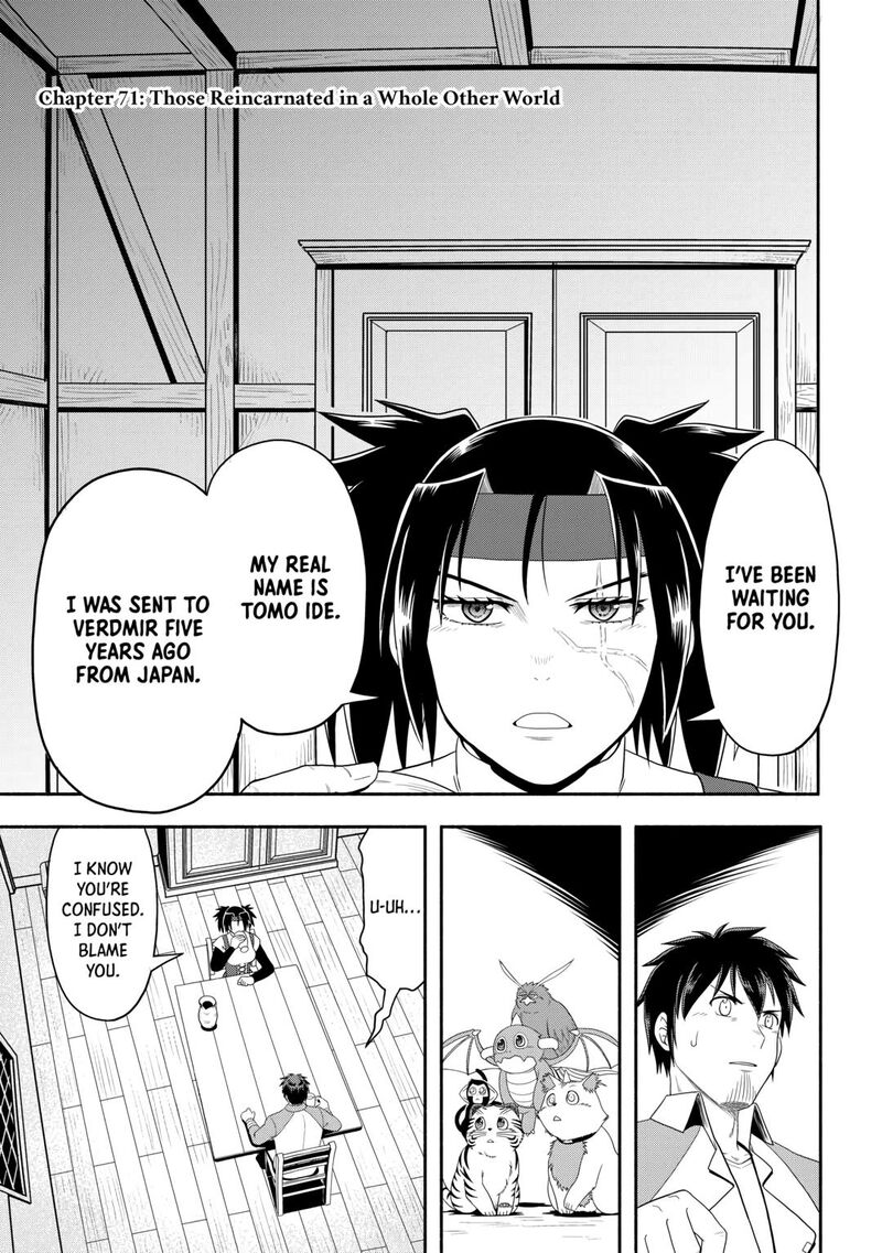 Isekai Ni Tobasareta Ossan Wa Doko E Iku Chapter 71 Page 1
