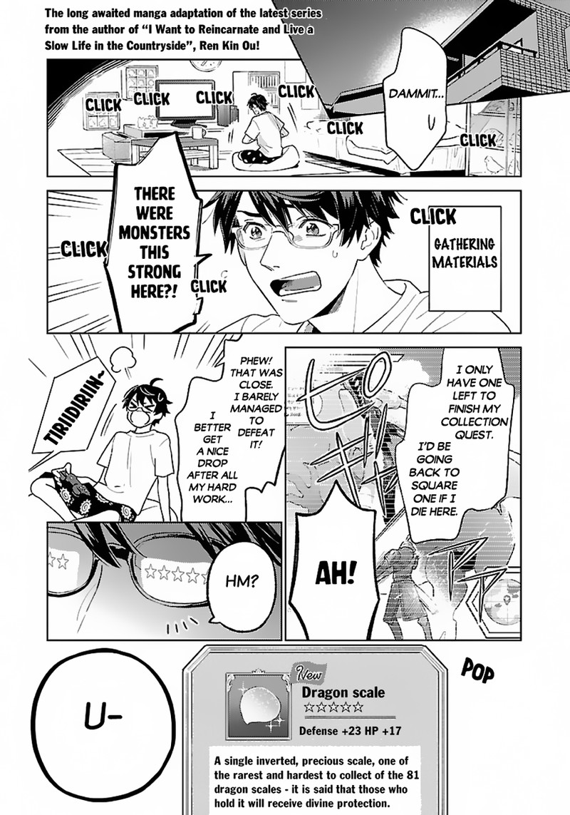 Isekai Nonbiri Sozai Saishu Seikatsu Chapter 1 Page 1