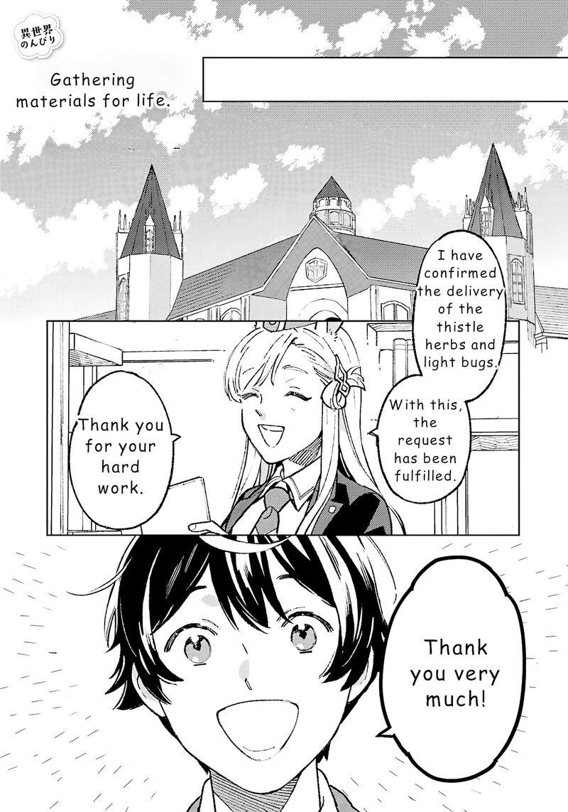 Isekai Nonbiri Sozai Saishu Seikatsu Chapter 19 Page 1
