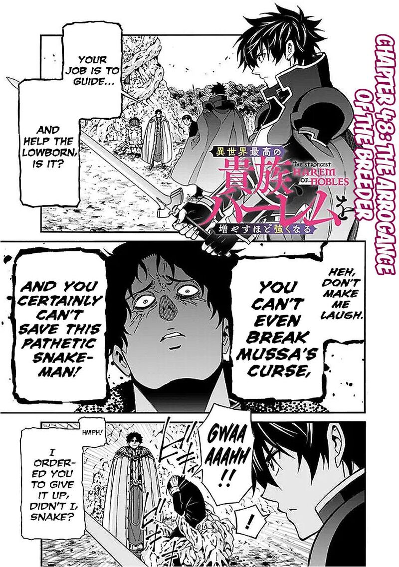 Isekai Saikou No Kizoku Harem O Fuyasu Hodo Tsuyoku Naru Chapter 48 Page 2