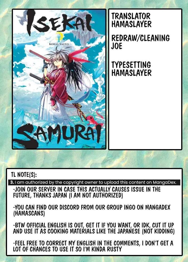 Isekai Samurai Chapter 45 Page 1