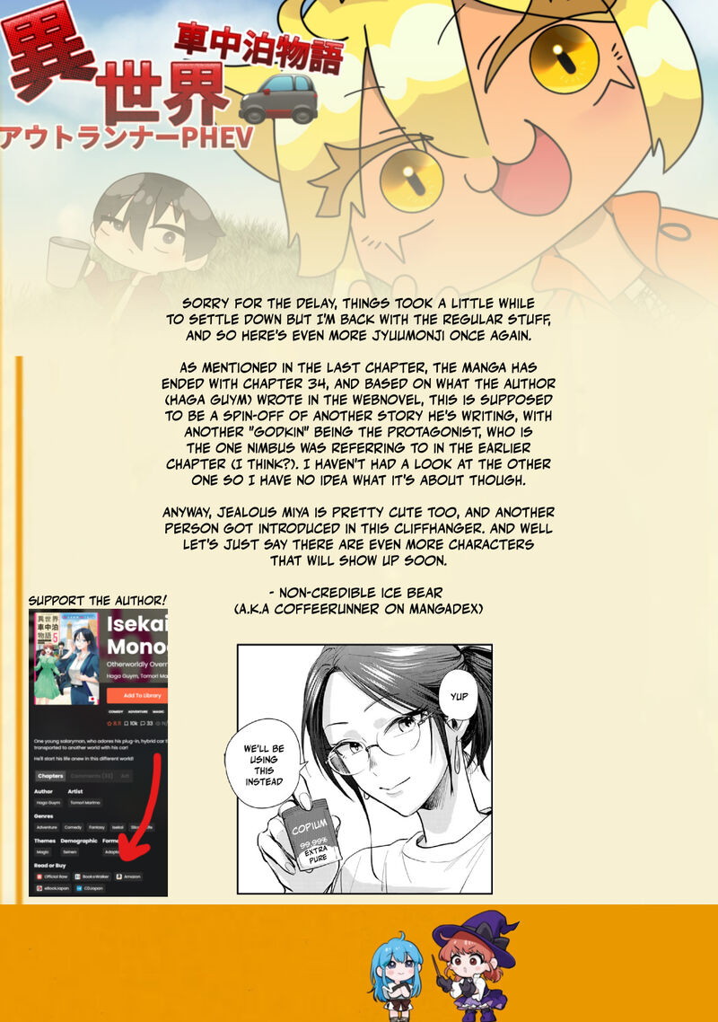 Isekai Shachuuhaku Outrunner Phev Chapter 27 Page 35