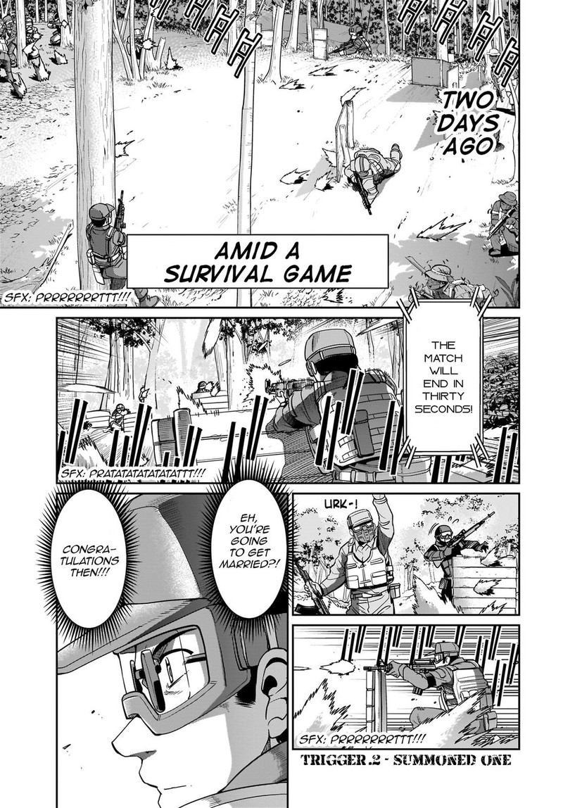 Isekai Shokan Ojisan No Ju Muso Life Sabage Suki Salary Man Ha Kaisha Owari Ni Isekai He Chokuki Suru Chapter 2 Page 1