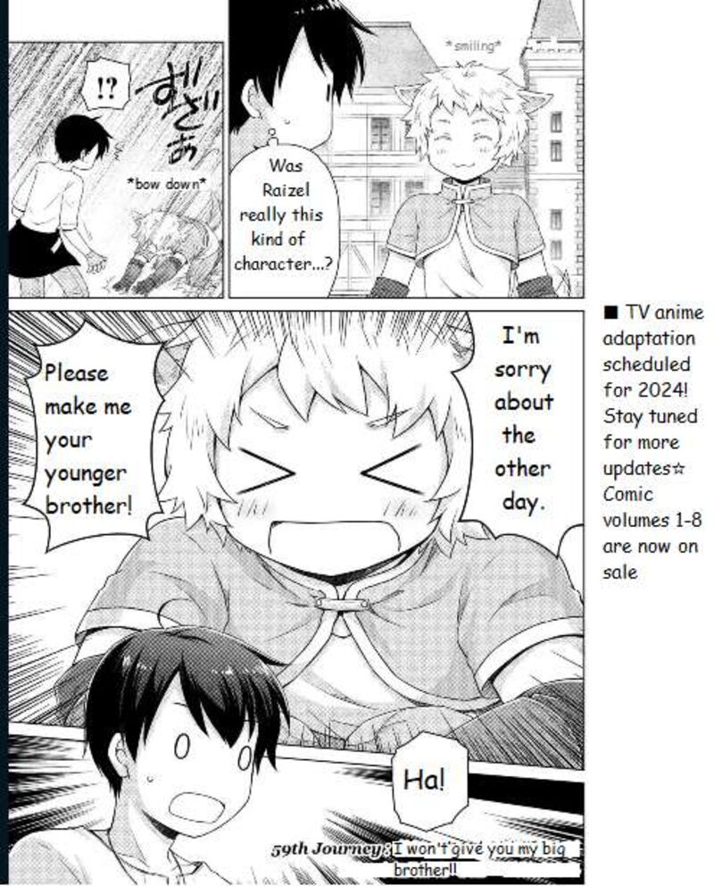 Isekai Yururi Kikou Kosodateshinagara Boukensha Shimasu Chapter 59 Page 1