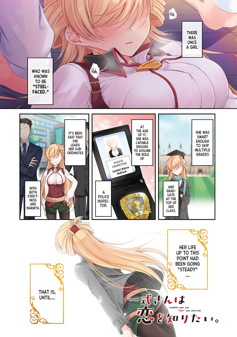 Isshiki San Wa Koi Wo Shiritai Chapter 1 Page 1