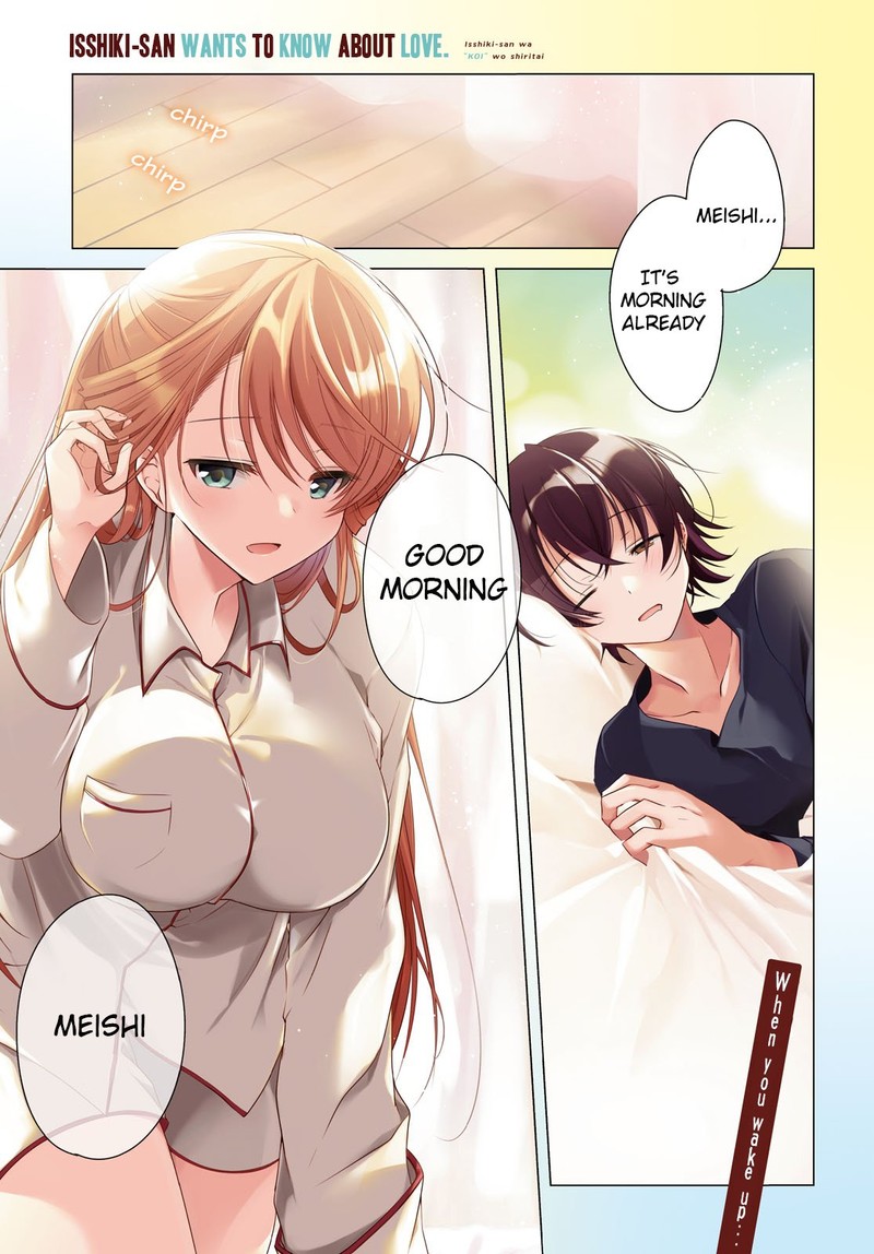 Isshiki San Wa Koi Wo Shiritai Chapter 12 Page 1