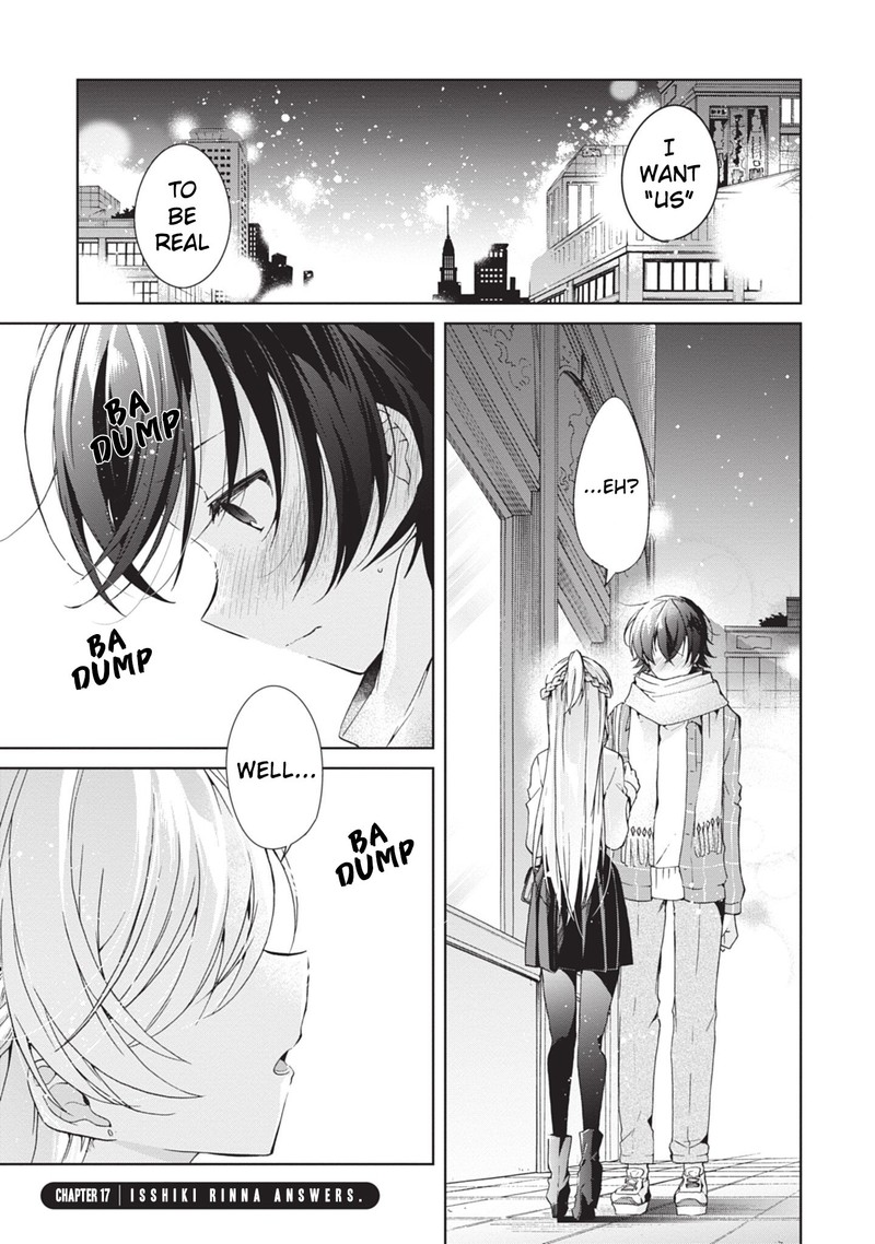 Isshiki San Wa Koi Wo Shiritai Chapter 17 Page 1