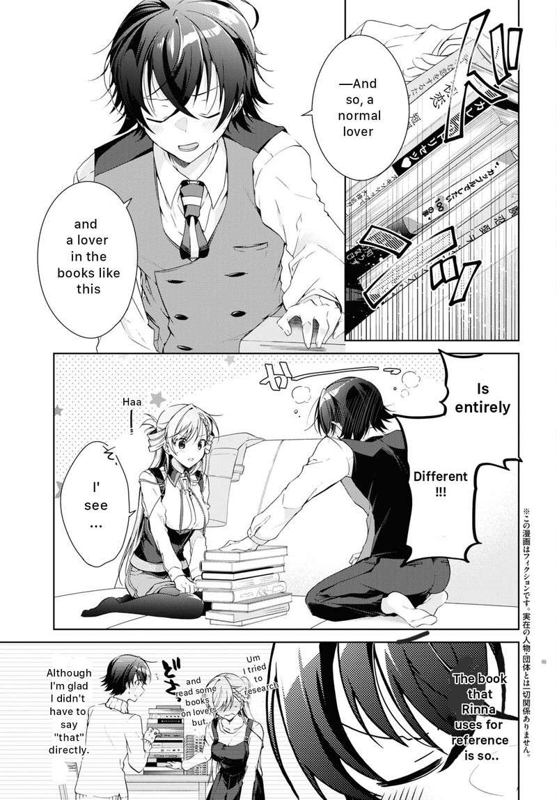 Isshiki San Wa Koi Wo Shiritai Chapter 18 Page 4