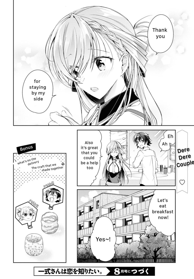 Isshiki San Wa Koi Wo Shiritai Chapter 21 Page 36