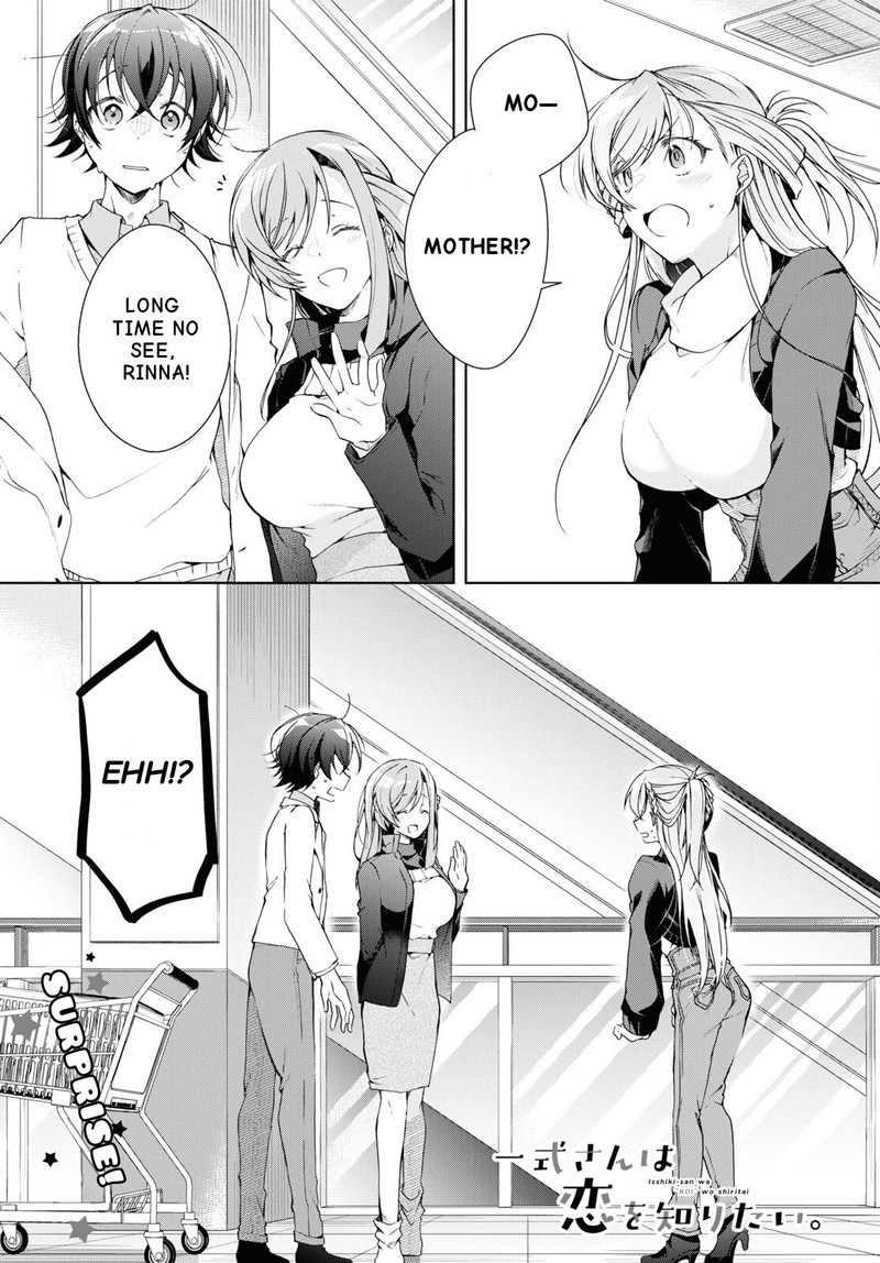 Isshiki San Wa Koi Wo Shiritai Chapter 27 Page 1