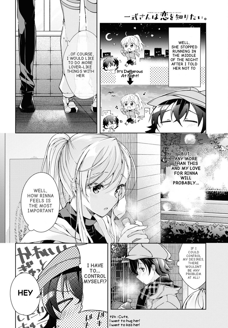 Isshiki San Wa Koi Wo Shiritai Chapter 28 Page 9