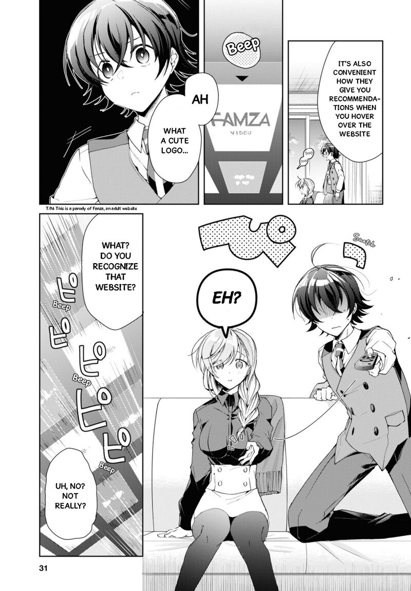 Isshiki San Wa Koi Wo Shiritai Chapter 35 Page 7