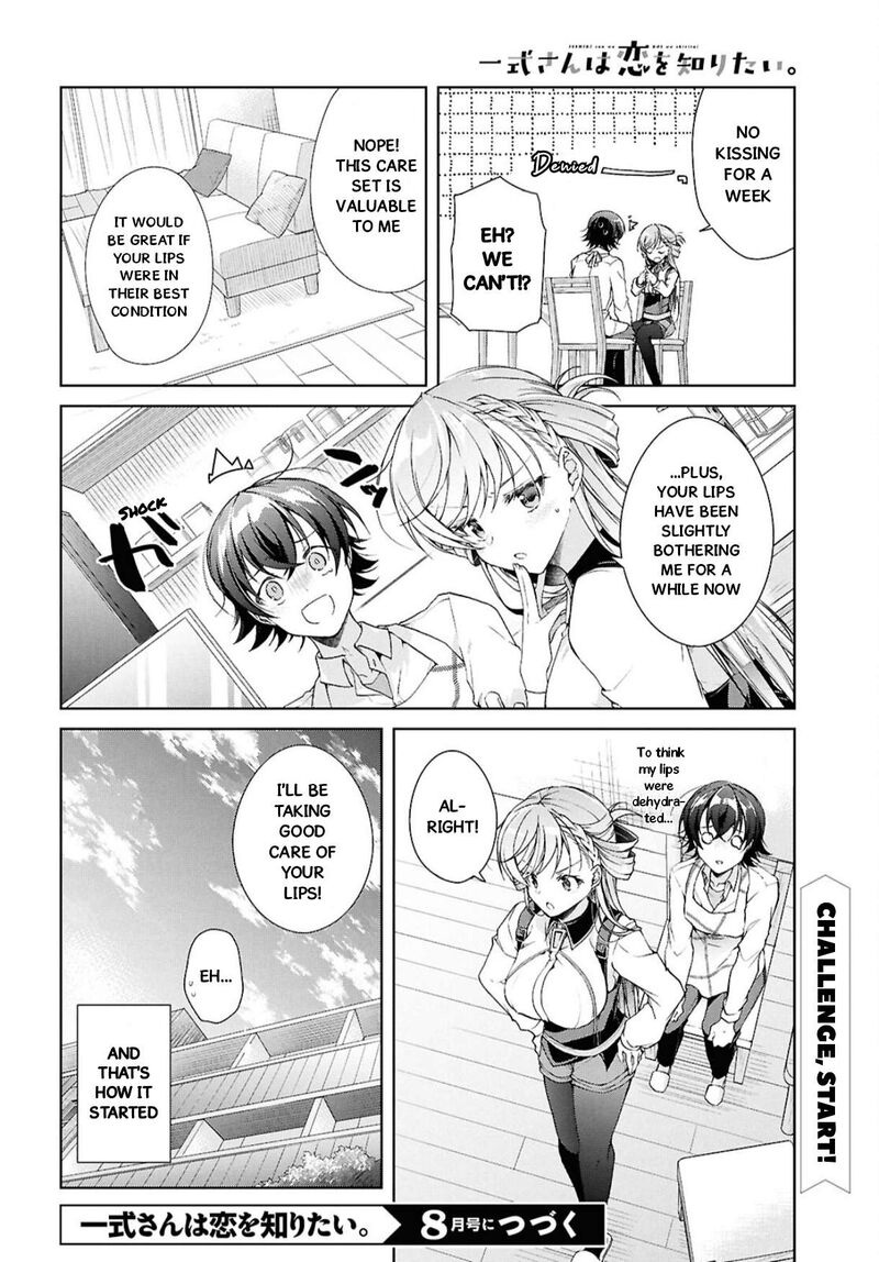 Isshiki San Wa Koi Wo Shiritai Chapter 38a Page 11