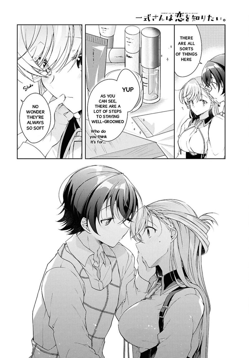 Isshiki San Wa Koi Wo Shiritai Chapter 38a Page 9