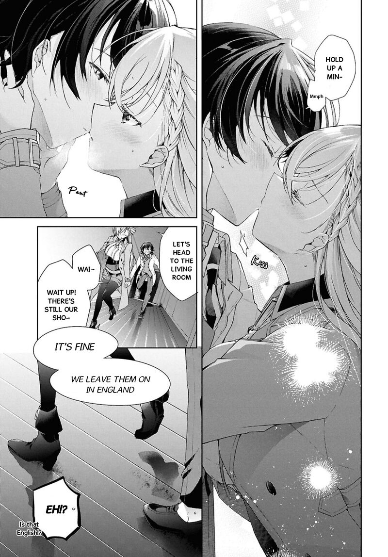 Isshiki San Wa Koi Wo Shiritai Chapter 38b Page 18