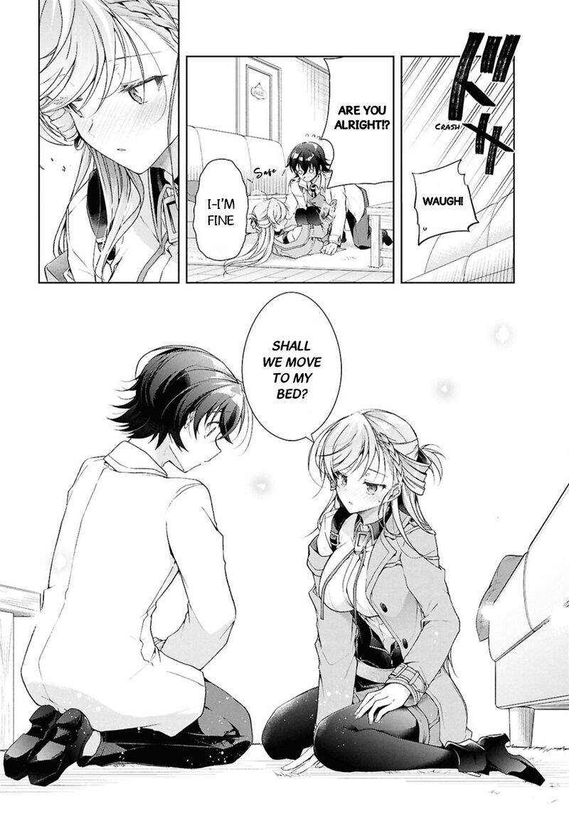 Isshiki San Wa Koi Wo Shiritai Chapter 38b Page 25
