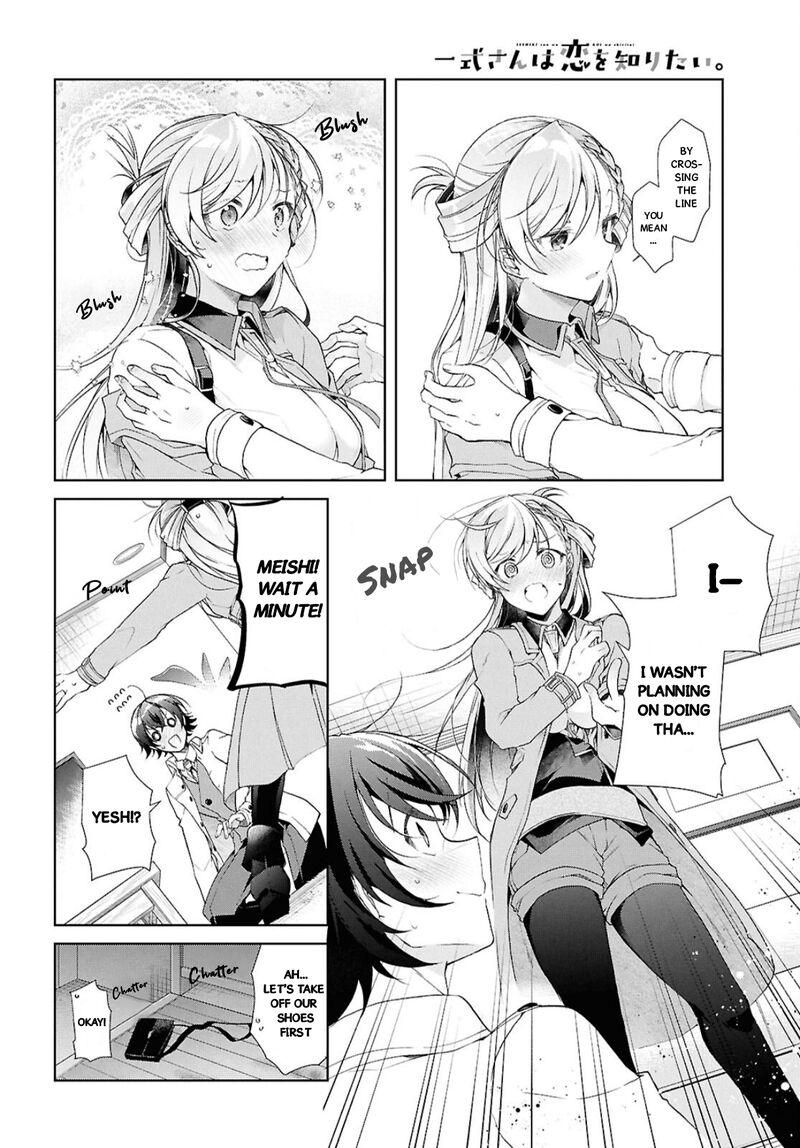 Isshiki San Wa Koi Wo Shiritai Chapter 38b Page 28
