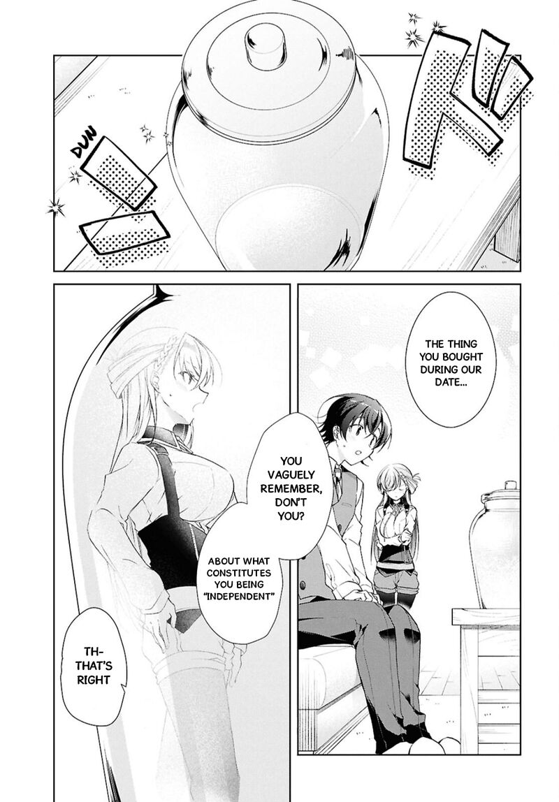 Isshiki San Wa Koi Wo Shiritai Chapter 38b Page 29