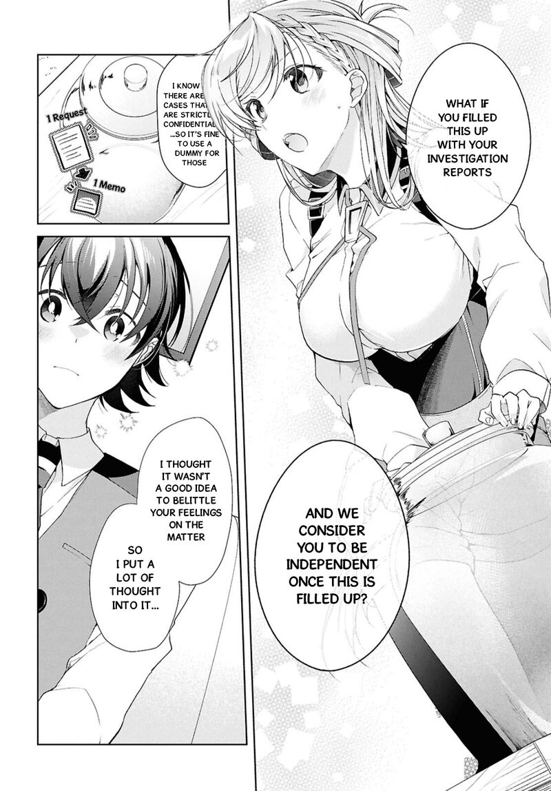 Isshiki San Wa Koi Wo Shiritai Chapter 38b Page 30