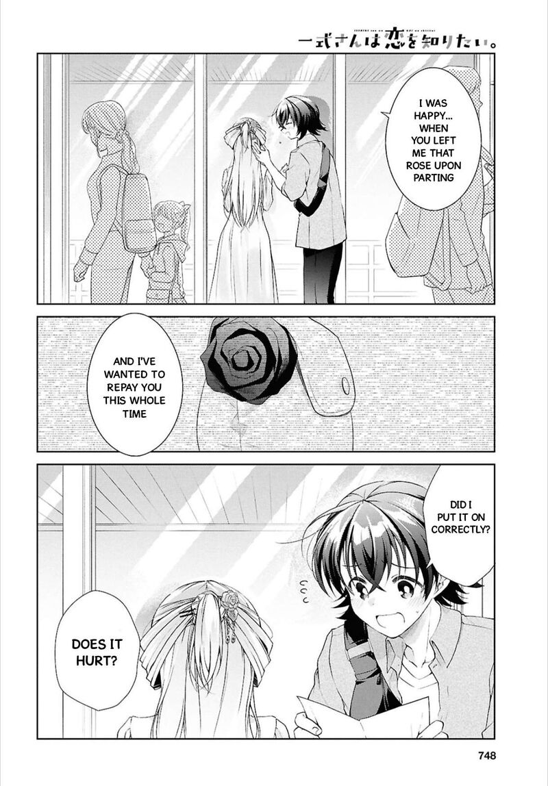 Isshiki San Wa Koi Wo Shiritai Chapter 42 Page 28