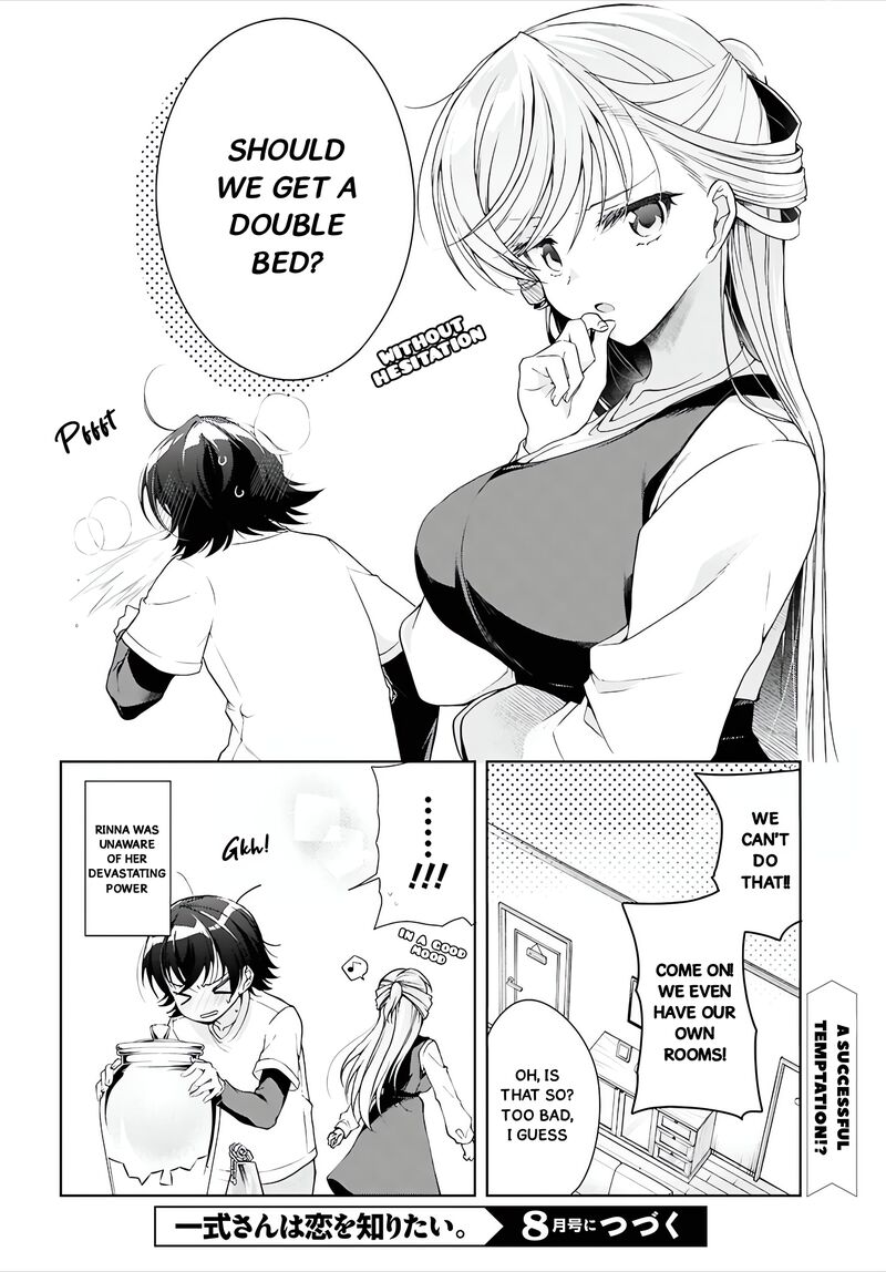 Isshiki San Wa Koi Wo Shiritai Chapter 45 Page 37