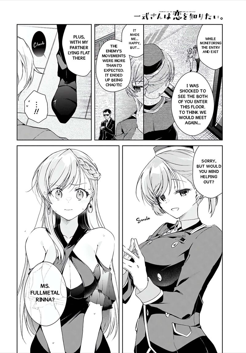Isshiki San Wa Koi Wo Shiritai Chapter 46a Page 28