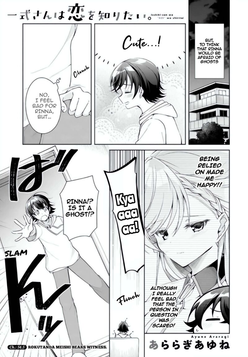 Isshiki San Wa Koi Wo Shiritai Chapter 54e Page 2