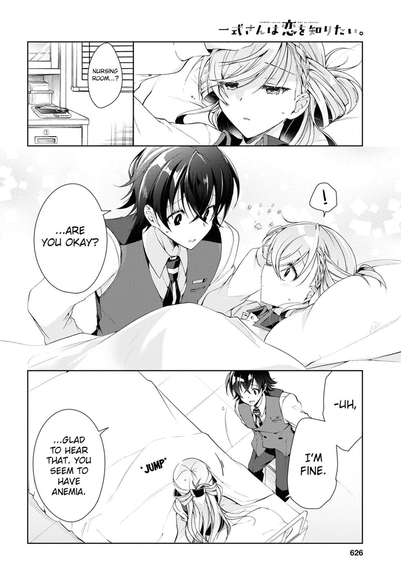 Isshiki San Wa Koi Wo Shiritai Chapter 8 Page 18