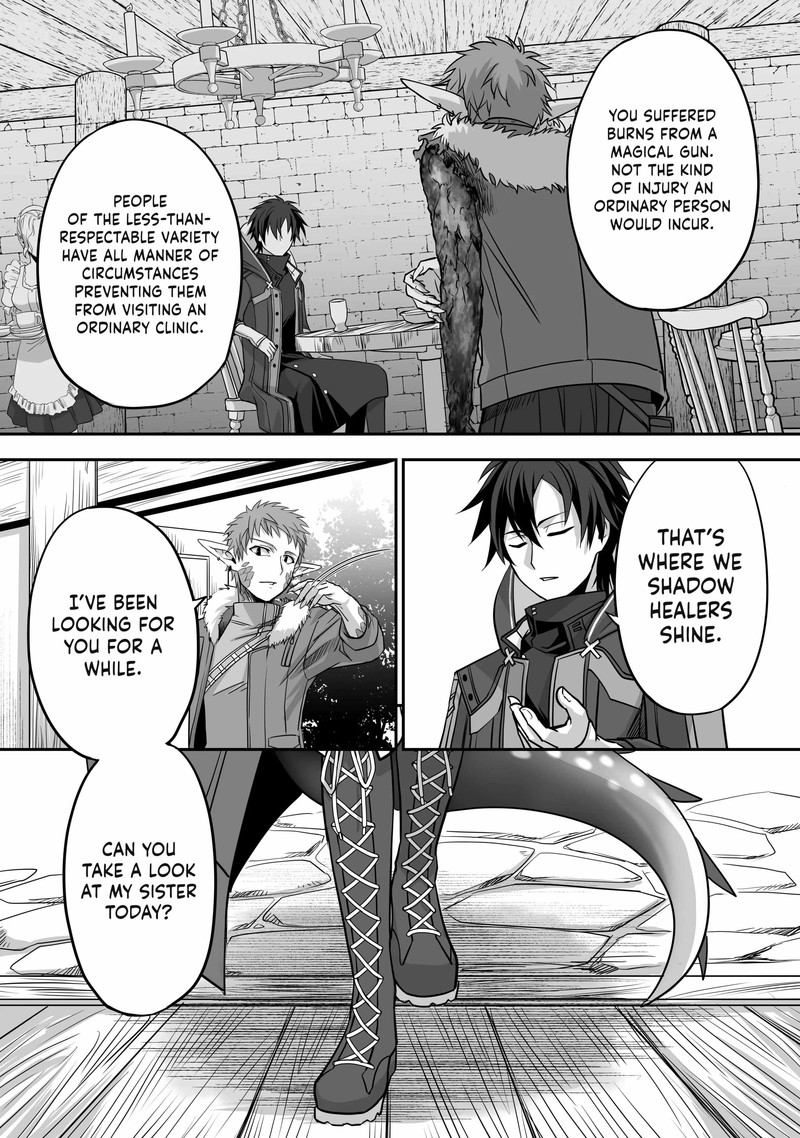Isshun De Chiryou Shiteita No Ni Yakudatazu To Tsuihousareta Tensai Chiyushi Yami Healer To Shite Tanoshiku Ikiru Chapter 2 Page 15