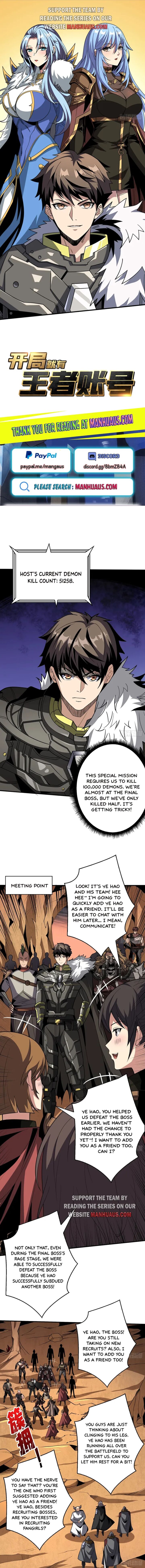 It Starts With A Kingpin Account Chapter 324 Page 1