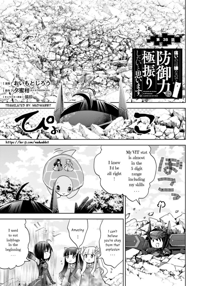 Itai No Wa Iya Na No De Bougyoryoku Ni Kyokufuri Shitai To Omoimasu Chapter 38 Page 1