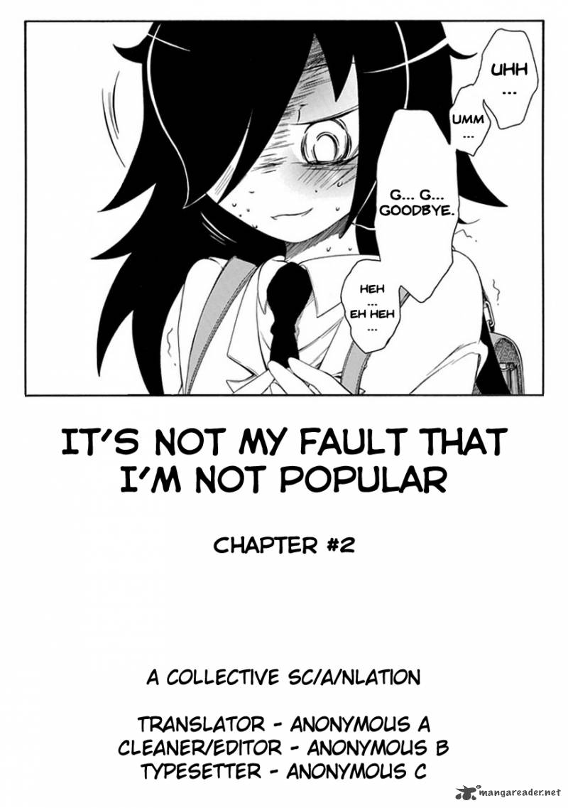 Its Not My Fault That Im Not Popular Chapter 2 Page 17