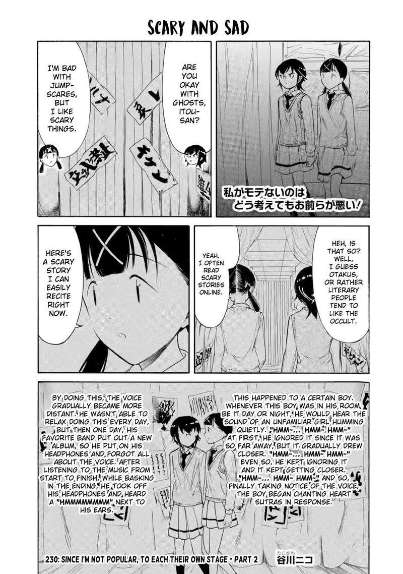 Its Not My Fault That Im Not Popular Chapter 230b Page 1