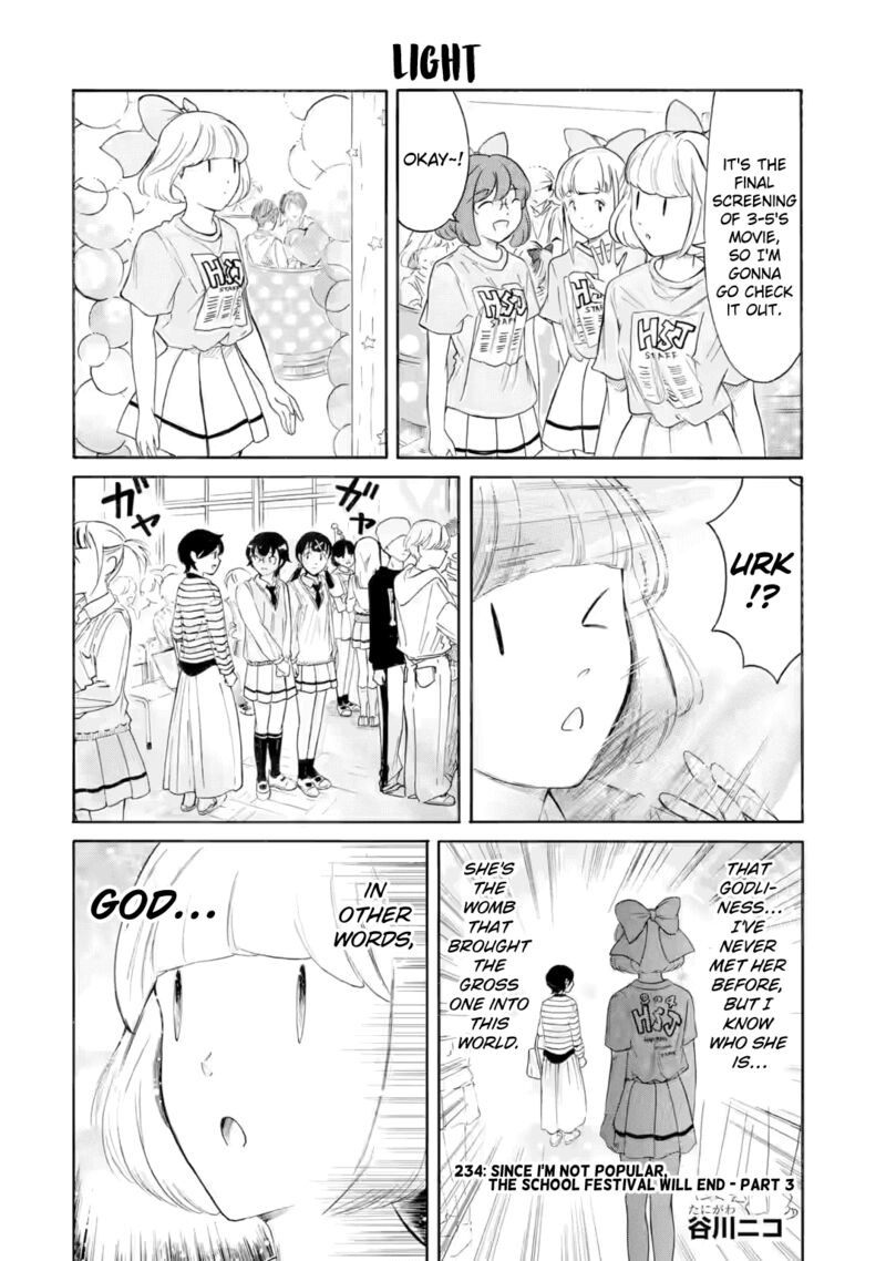 Its Not My Fault That Im Not Popular Chapter 234c Page 1