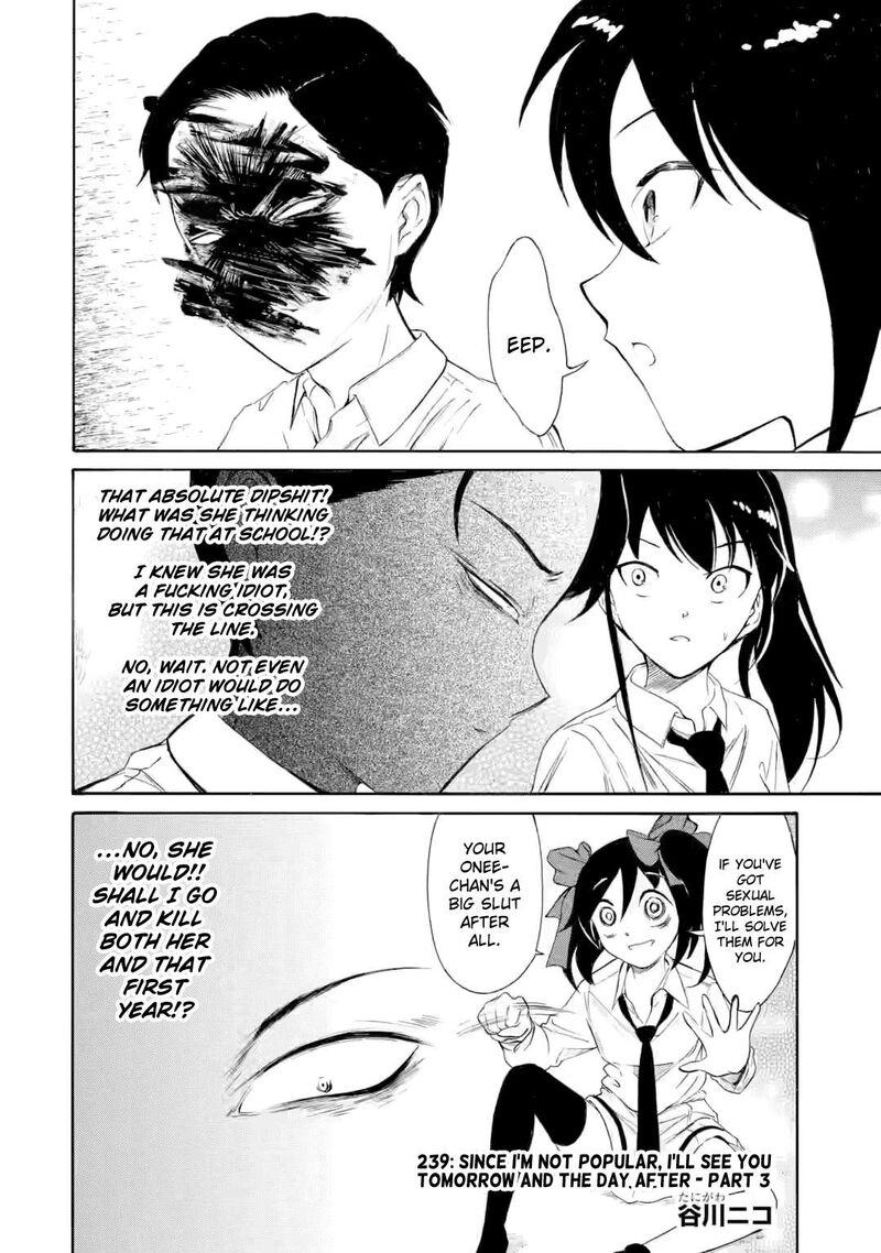 Its Not My Fault That Im Not Popular Chapter 239b Page 1