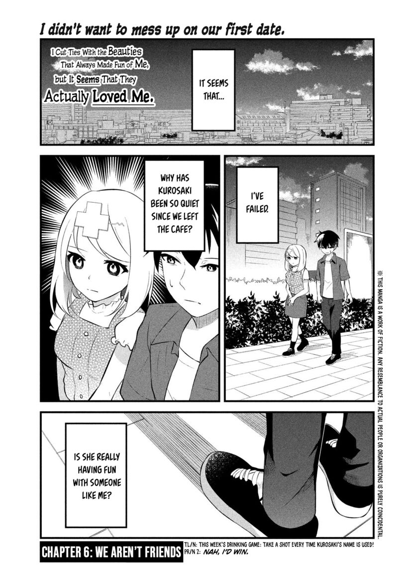 Itsumo Baka Ni Shitekuru Bishoujo Tachi To Zetsuen Shitara Jitsu Wa Ore No Koto Ga Daisuki Datta You Da Chapter 6 Page 1