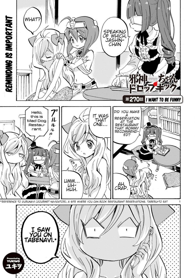 Jashin Chan Dropkick Chapter 275 Page 1