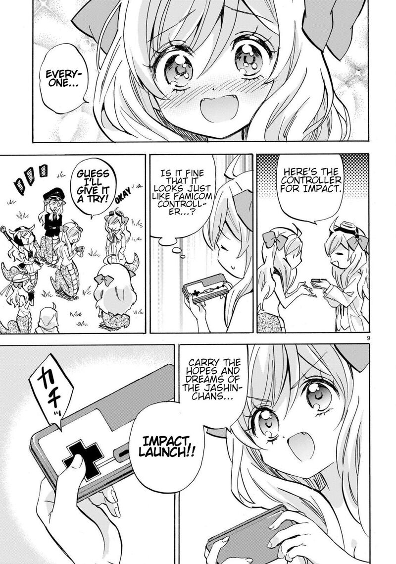 Jashin Chan Dropkick Chapter 284 Page 9