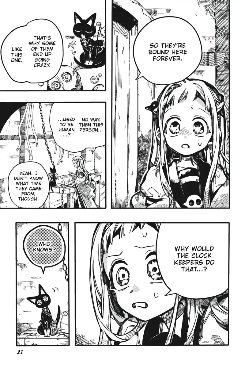 Jibaku Shounen Hanako Kun Chapter 124 Page 21