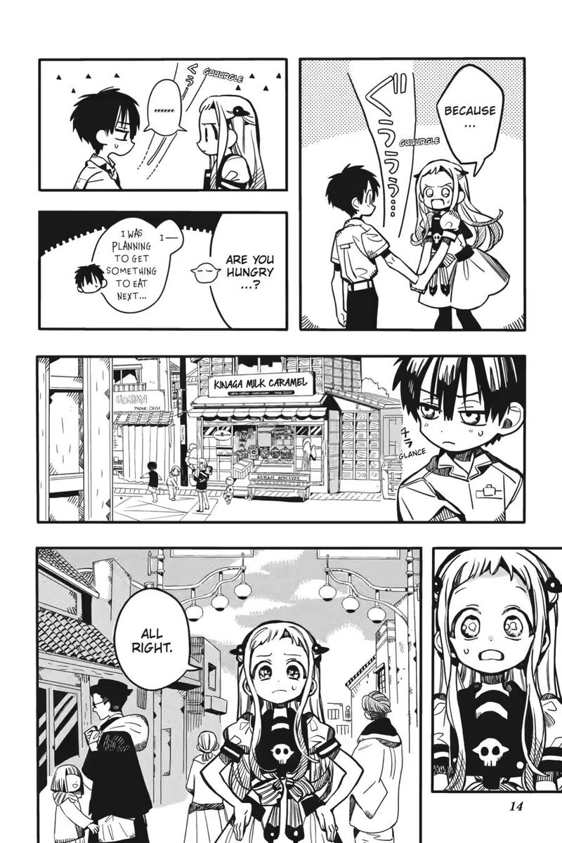 Jibaku Shounen Hanako Kun Chapter 129 Page 14