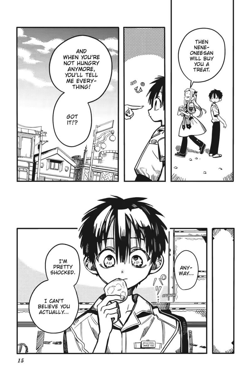 Jibaku Shounen Hanako Kun Chapter 129 Page 15