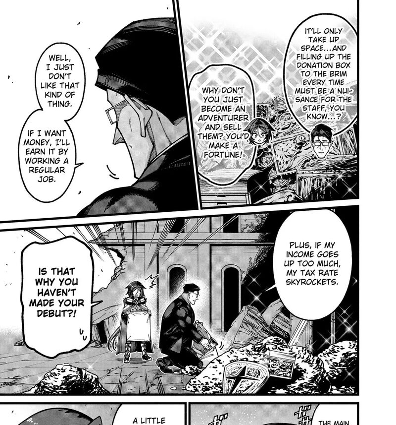 Jimi Na Ojisan Jitsu Wa Eiyu Deshita Jikaku Ga Nai Mama Muso Shitetara Mei No Dungeon Haishin De Sarasareteta You Desu Chapter 30 Page 21