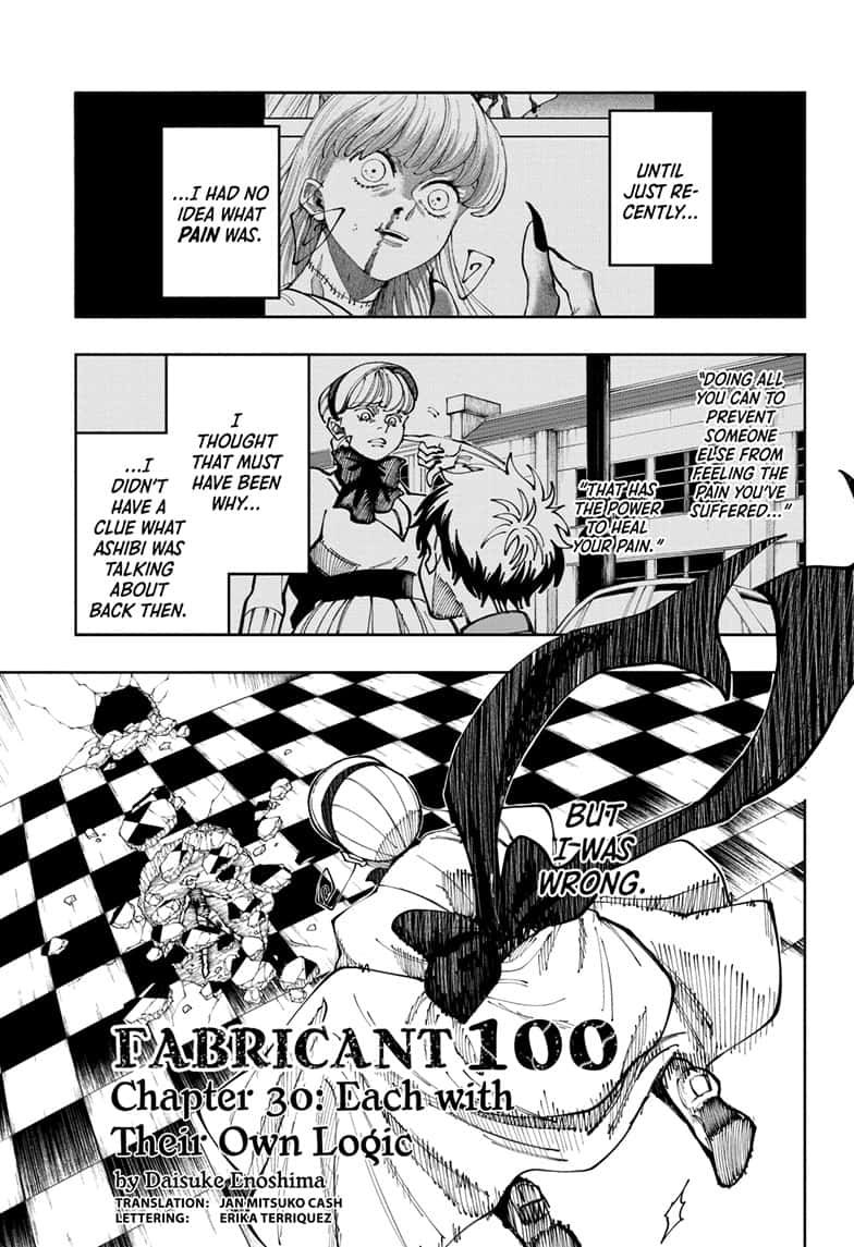 Jinzou Ningen 100 Chapter 30 Page 1