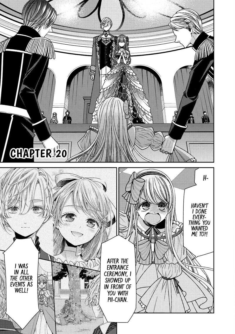 Jishou Akuyaku Reijou Na Konyakusha No Kansatsu Kiroku Chapter 20 Page 1