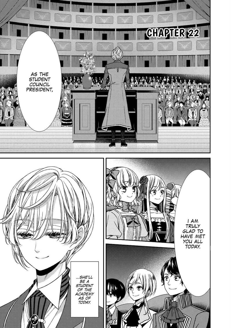 Jishou Akuyaku Reijou Na Konyakusha No Kansatsu Kiroku Chapter 22 Page 1