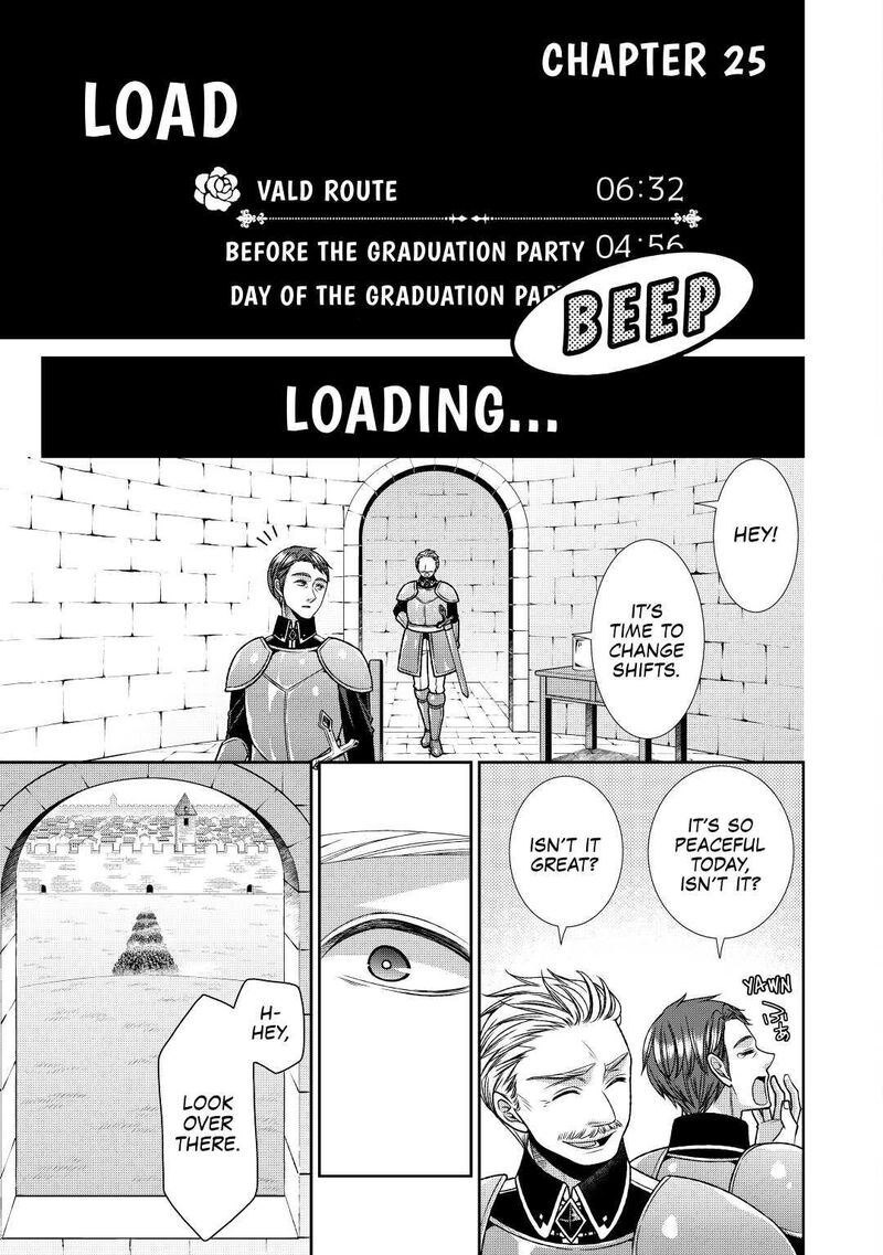 Jishou Akuyaku Reijou Na Konyakusha No Kansatsu Kiroku Chapter 25 Page 1