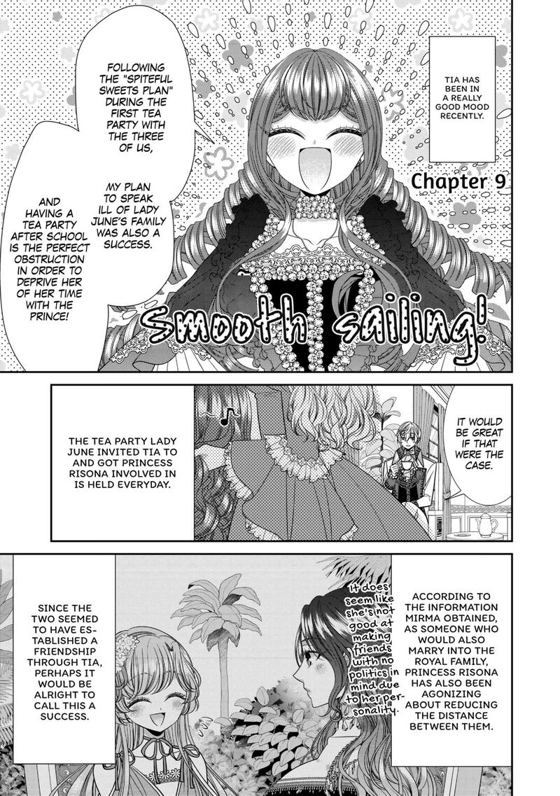 Jishou Akuyaku Reijou Na Konyakusha No Kansatsu Kiroku Chapter 9 Page 1